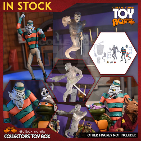 Neca Ultimate Teenage Mutant Ninja Turtles Creepy Eddie & Shibano-Sama 2Pack