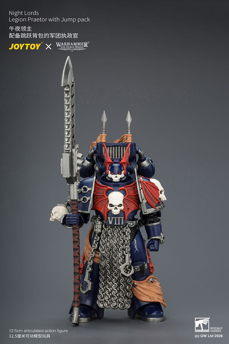 Joytoy 1/18 Warhammer The Horus Heresy Night Lords - Legion Praetor with Jump pack