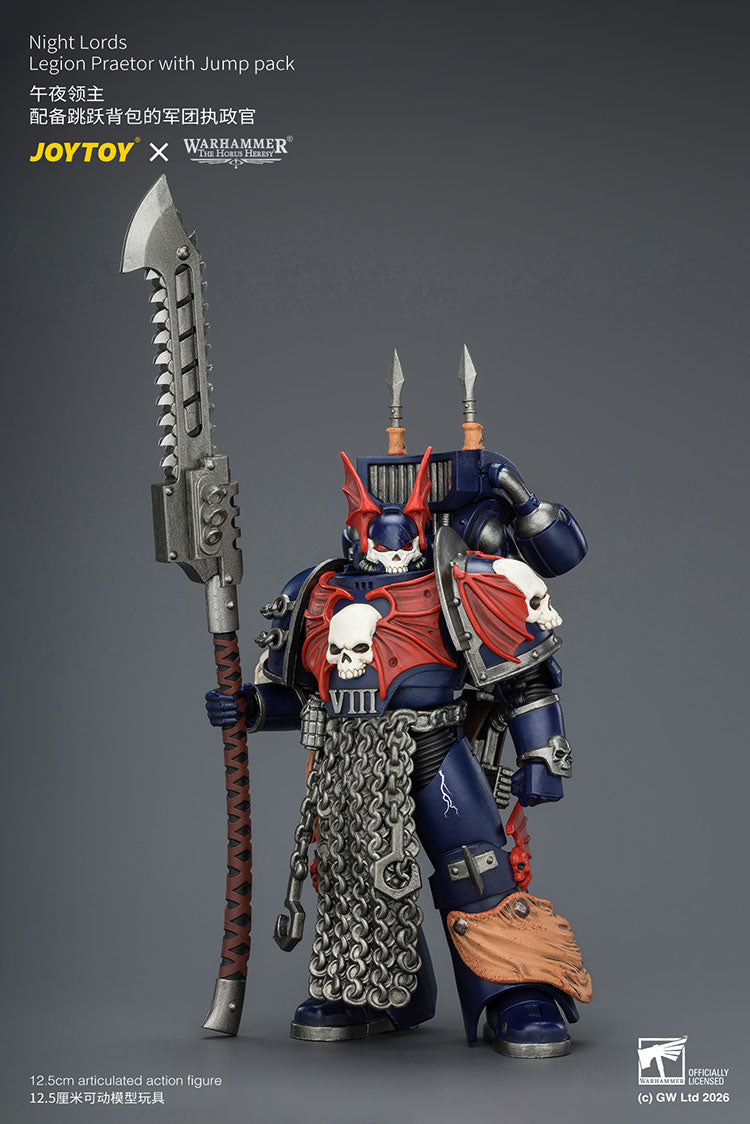 Joytoy 1/18 Warhammer The Horus Heresy Night Lords - Legion Praetor with Jump pack
