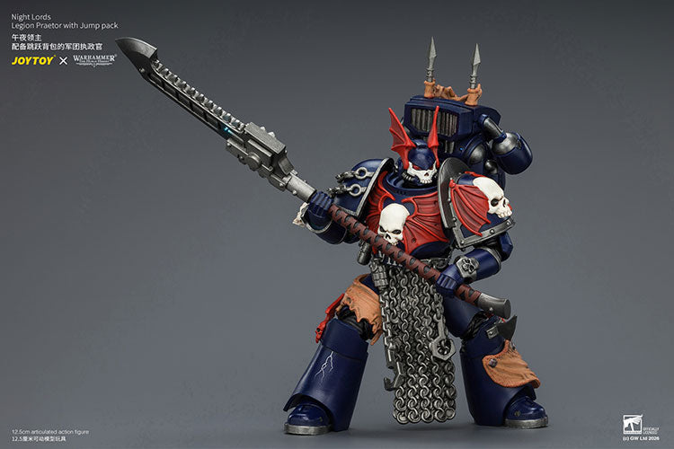 Joytoy 1/18 Warhammer The Horus Heresy Night Lords - Legion Praetor with Jump pack