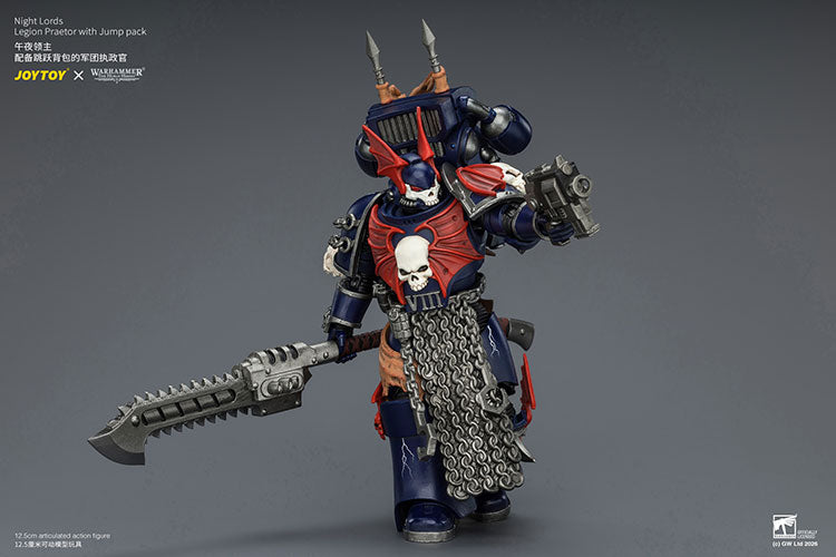 Joytoy 1/18 Warhammer The Horus Heresy Night Lords - Legion Praetor with Jump pack
