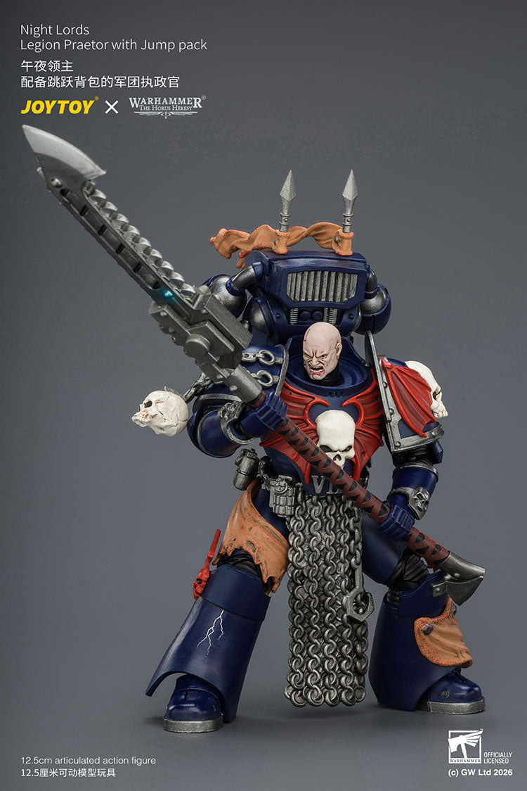 Joytoy 1/18 Warhammer The Horus Heresy Night Lords - Legion Praetor with Jump pack
