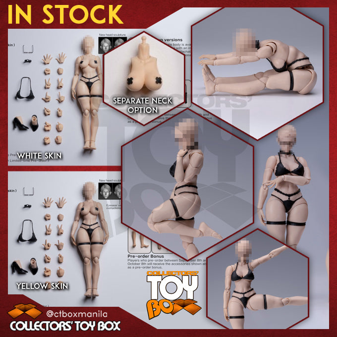 Nottaa 1/12 Serena Female Body Super Posable (Separate Neck)