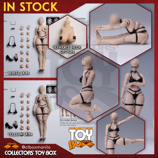 Nottaa 1/12 Serena Female Body Super Posable (Separate Neck)