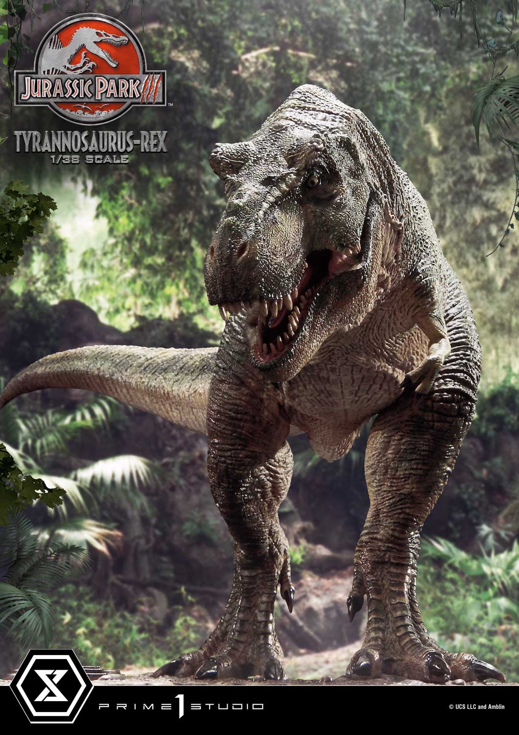 Prime 1 Studio 1/38 Jurassic Park III Tyrannosaurus Rex