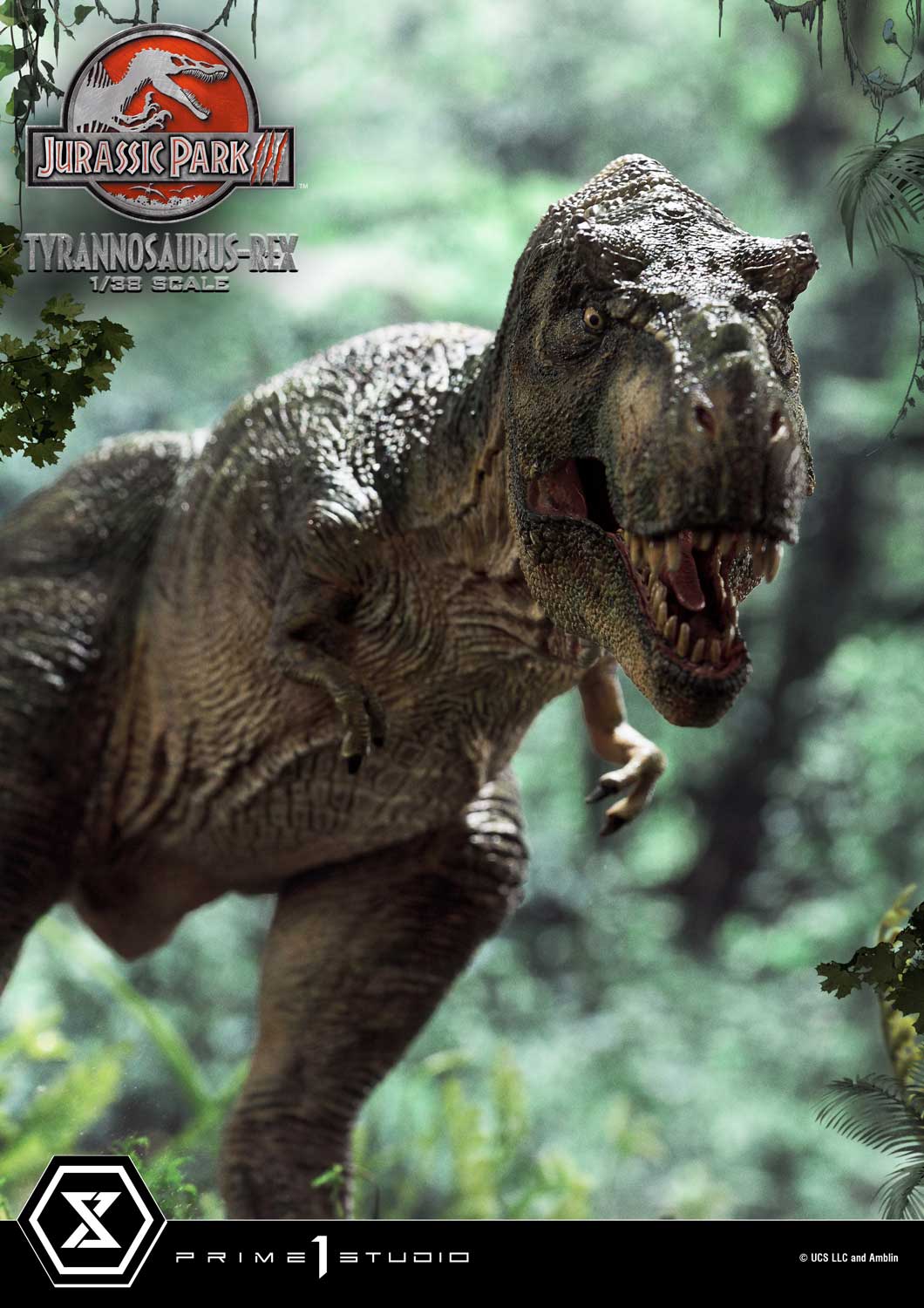 Prime 1 Studio 1/38 Jurassic Park III Tyrannosaurus Rex