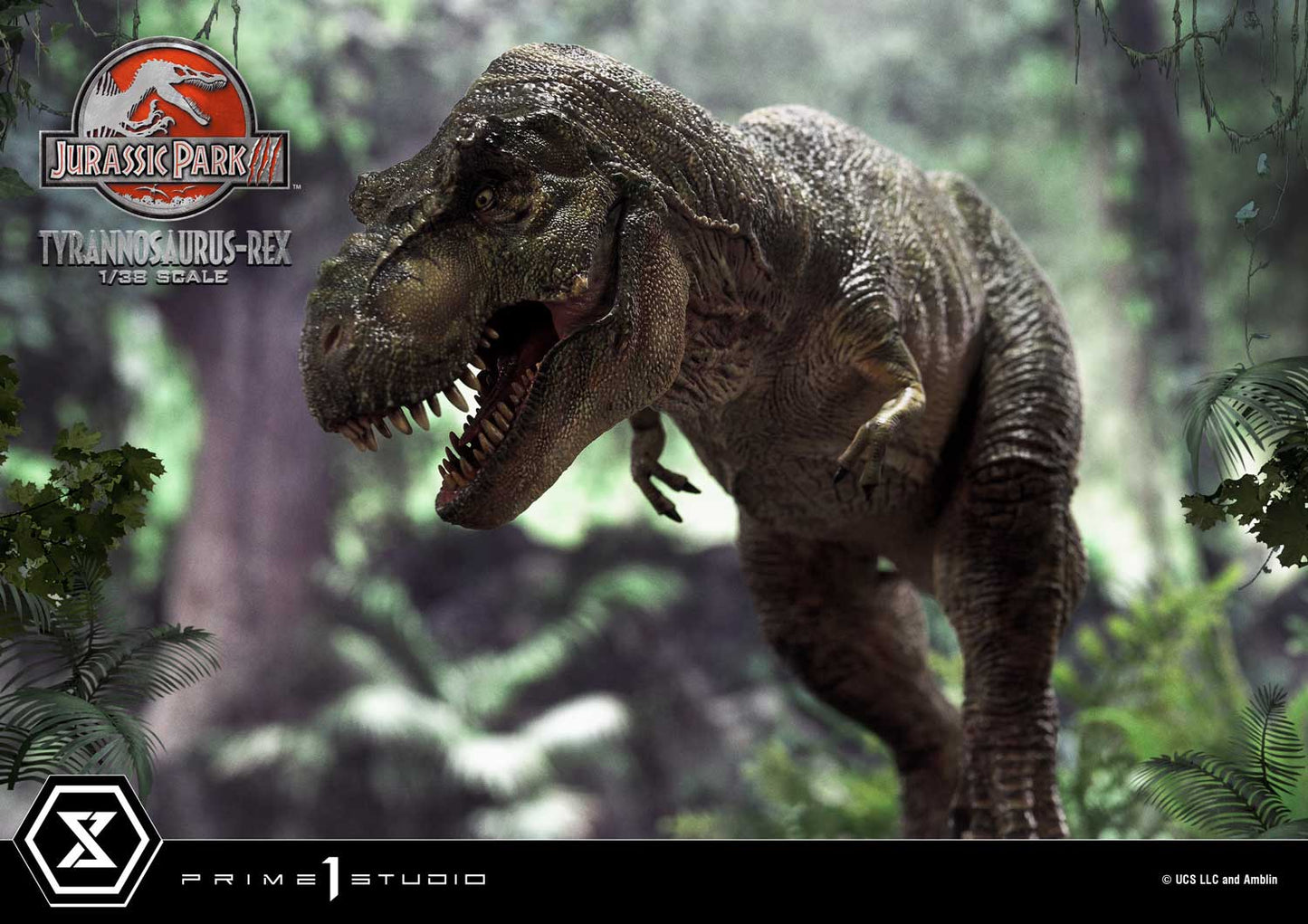 Prime 1 Studio 1/38 Jurassic Park III Tyrannosaurus Rex