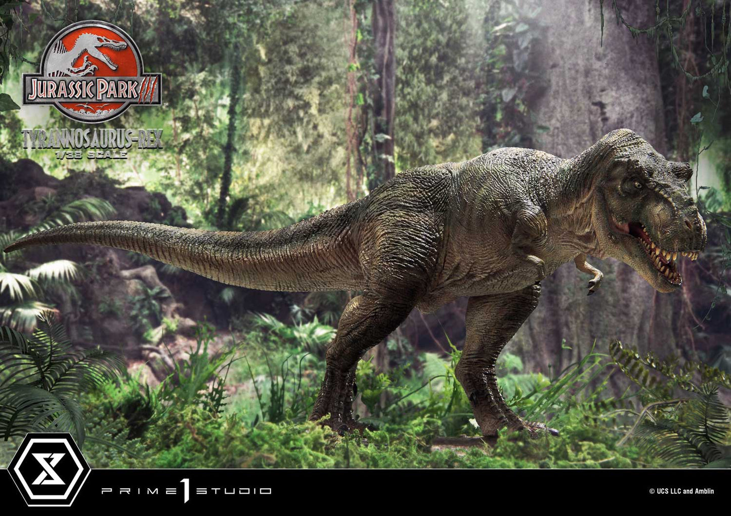 Prime 1 Studio 1/38 Jurassic Park III Tyrannosaurus Rex