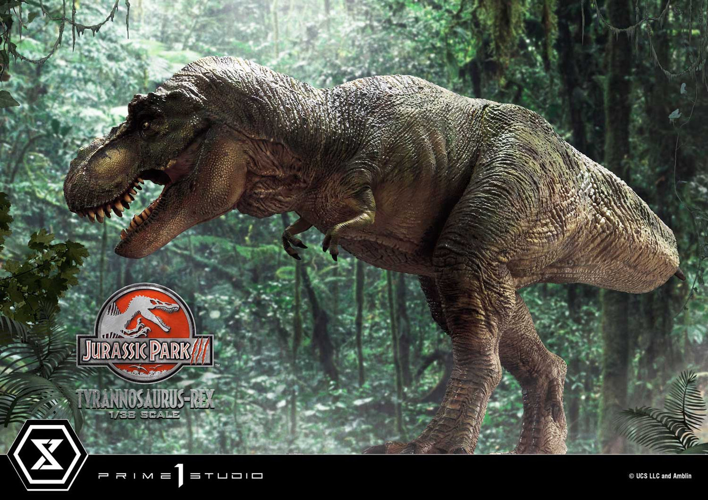 Prime 1 Studio 1/38 Jurassic Park III Tyrannosaurus Rex
