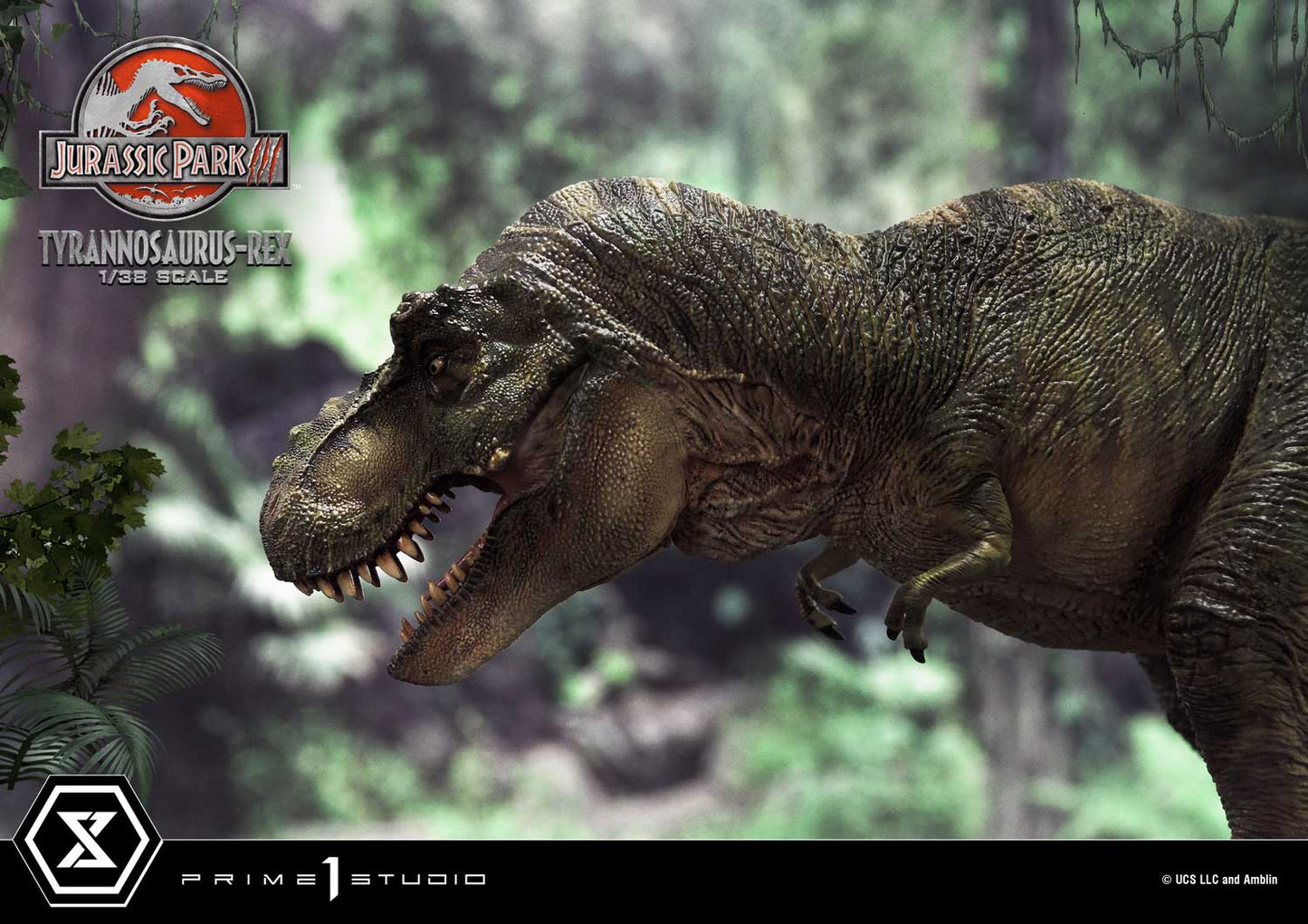 Prime 1 Studio 1/38 Jurassic Park III Tyrannosaurus Rex