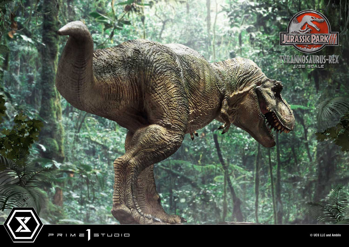 Prime 1 Studio 1/38 Jurassic Park III Tyrannosaurus Rex