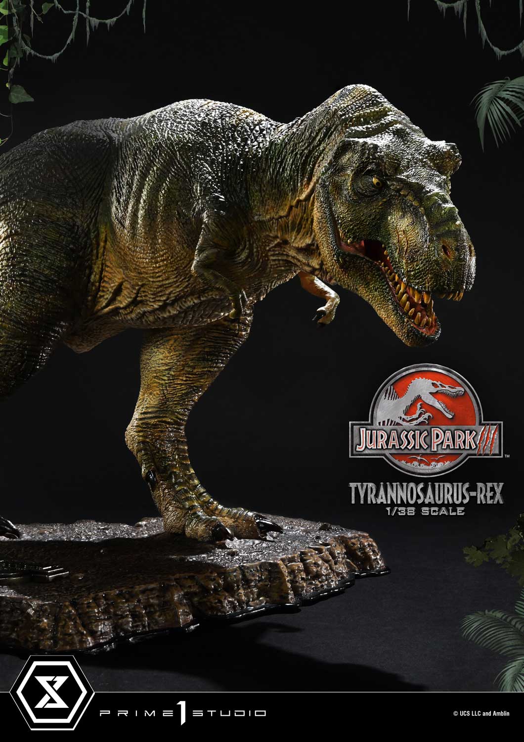 Prime 1 Studio 1/38 Jurassic Park III Tyrannosaurus Rex