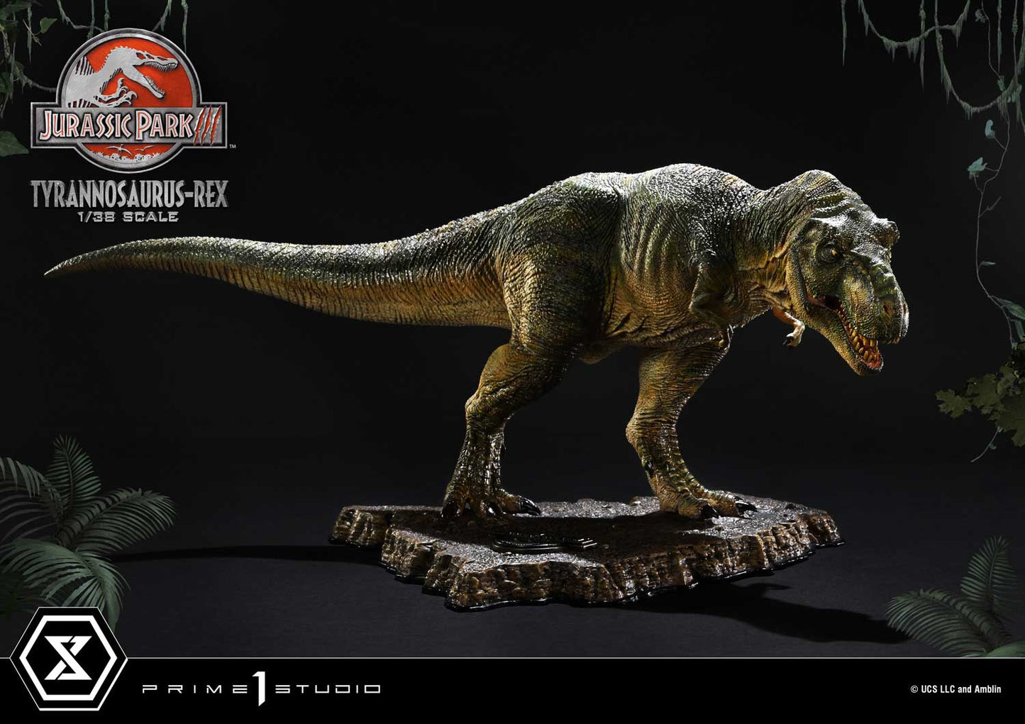 Prime 1 Studio 1/38 Jurassic Park III Tyrannosaurus Rex