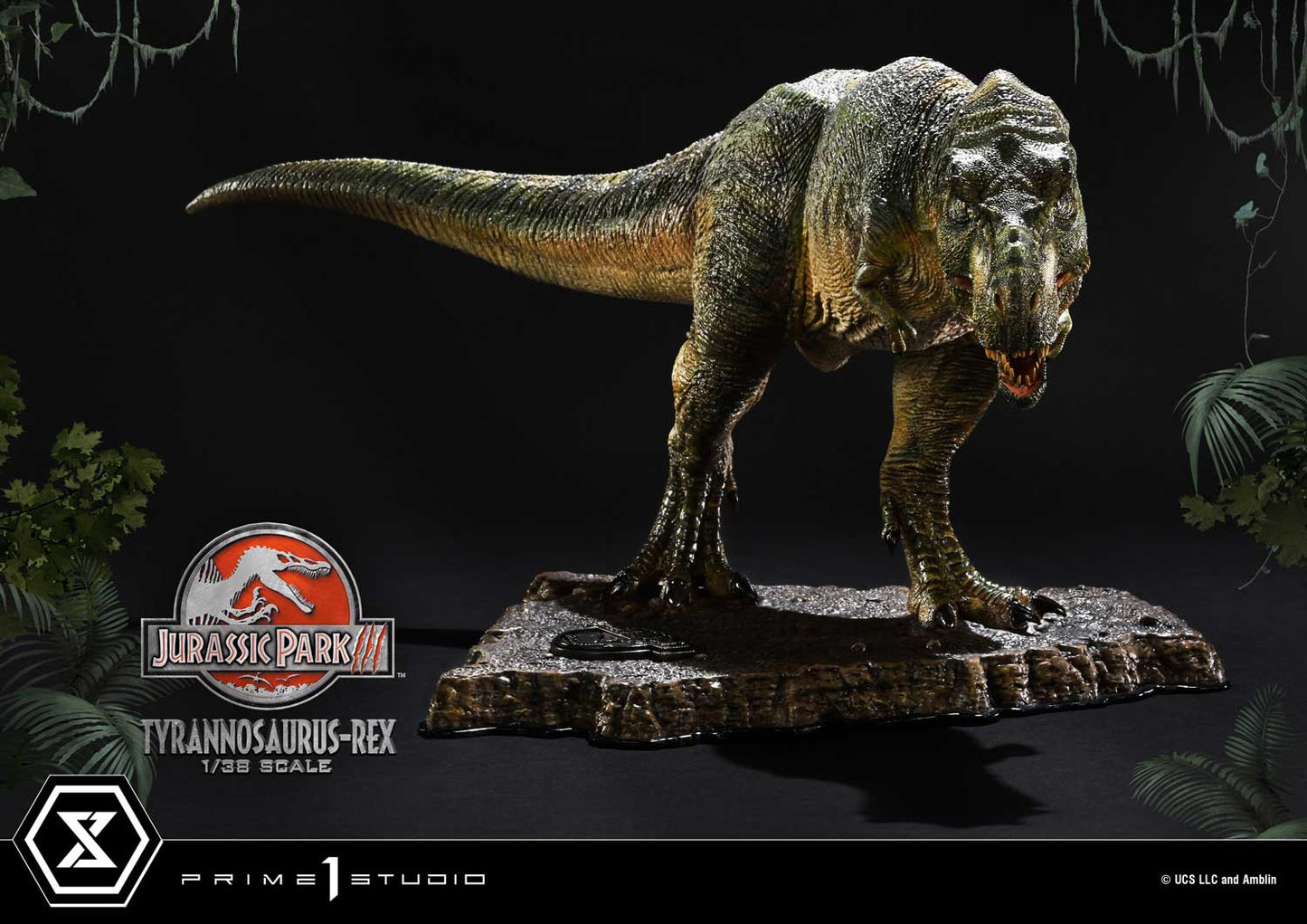 Prime 1 Studio 1/38 Jurassic Park III Tyrannosaurus Rex