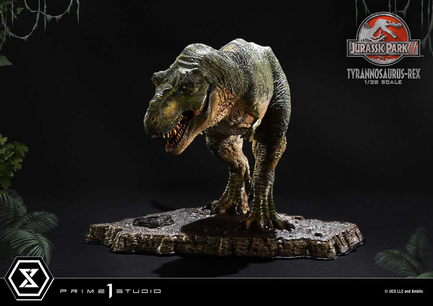 Prime 1 Studio 1/38 Jurassic Park III Tyrannosaurus Rex