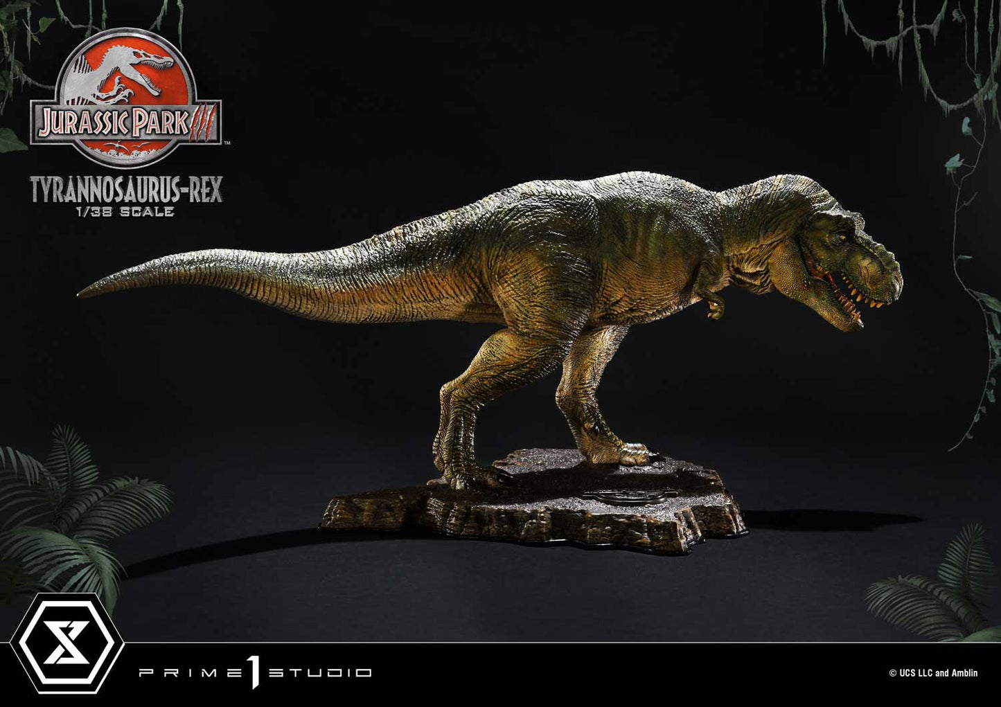 Prime 1 Studio 1/38 Jurassic Park III Tyrannosaurus Rex
