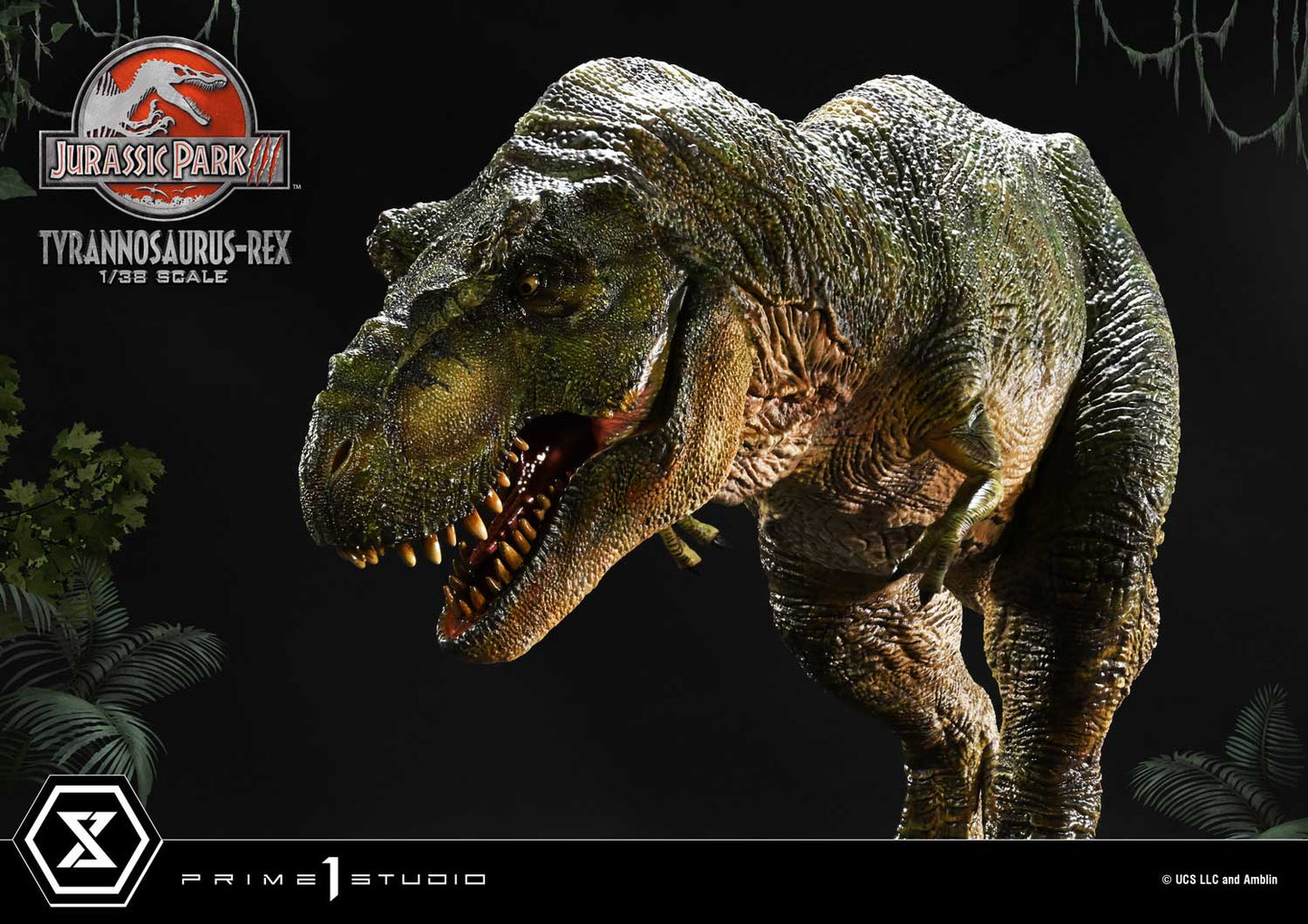 Prime 1 Studio 1/38 Jurassic Park III Tyrannosaurus Rex