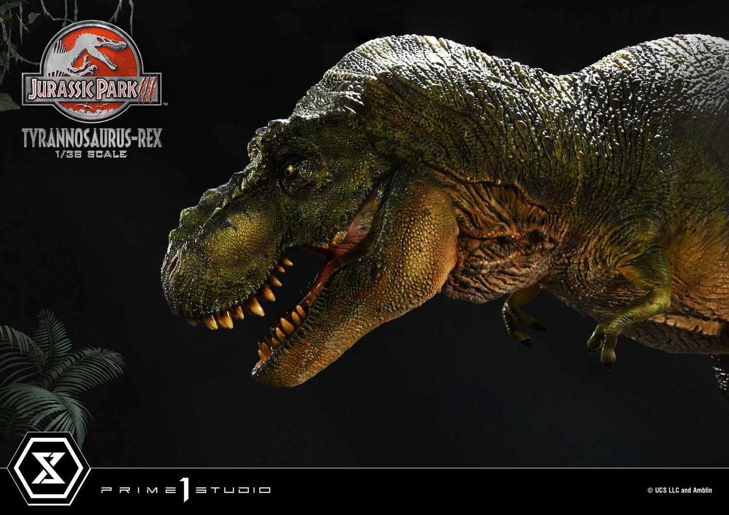 Prime 1 Studio 1/38 Jurassic Park III Tyrannosaurus Rex