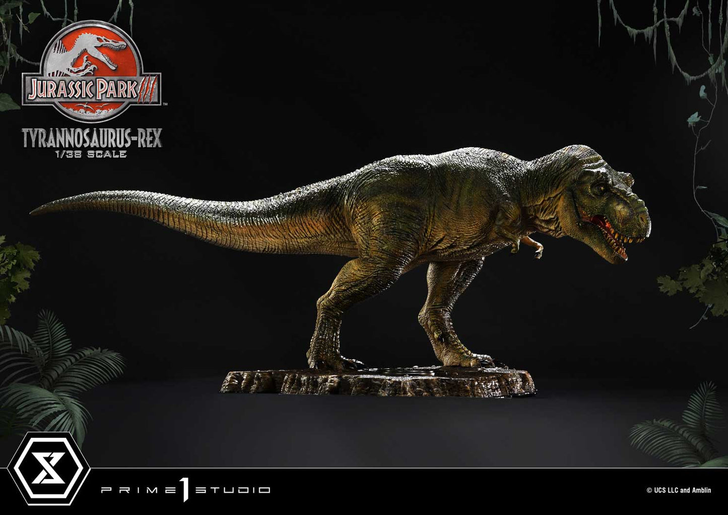 Prime 1 Studio 1/38 Jurassic Park III Tyrannosaurus Rex