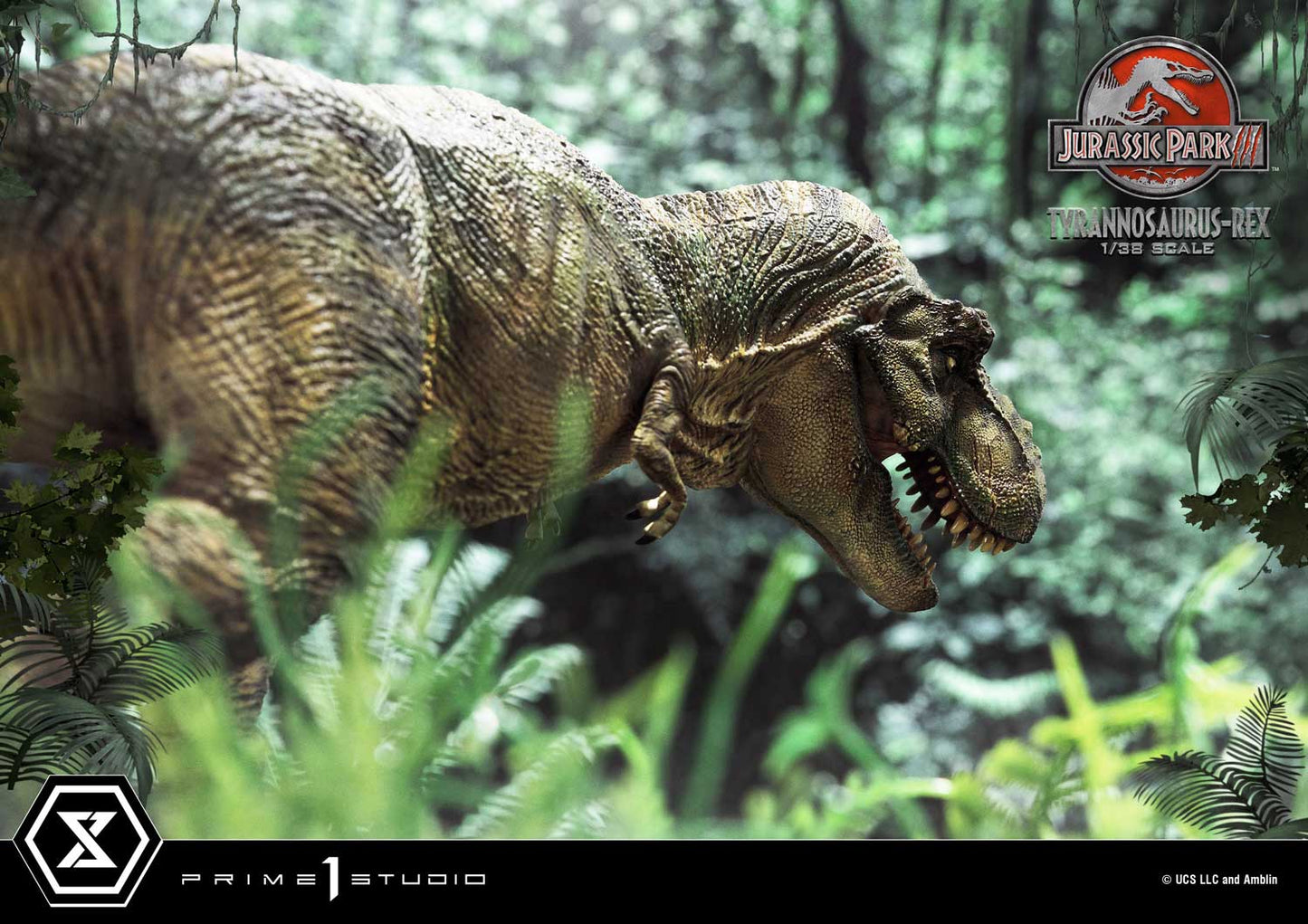 Prime 1 Studio 1/38 Jurassic Park III Tyrannosaurus Rex