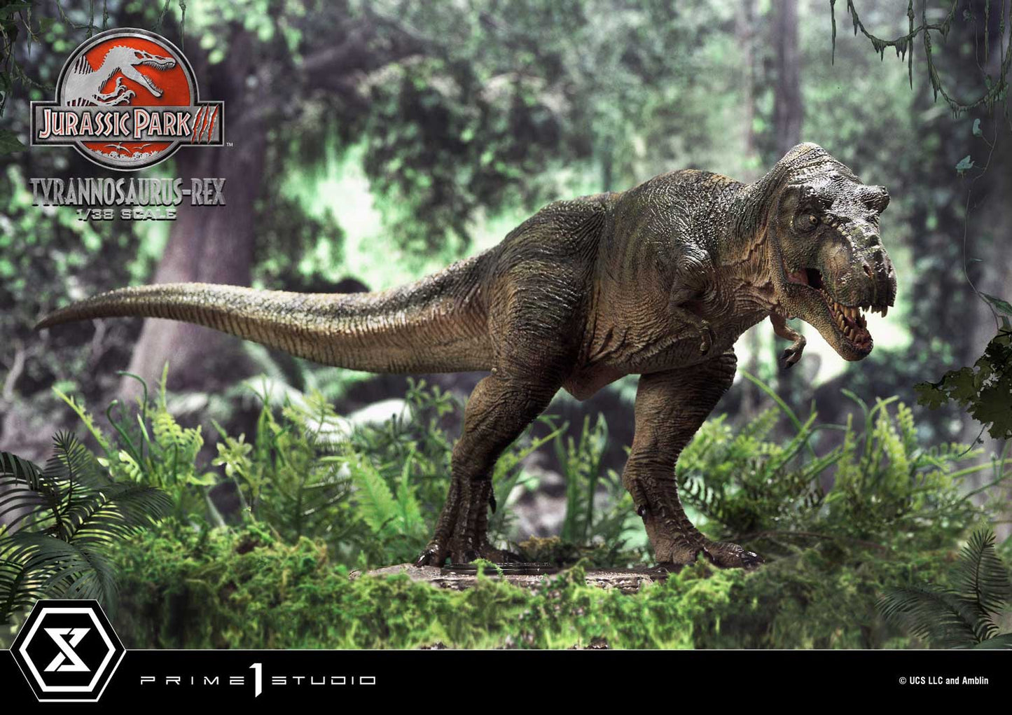 Prime 1 Studio 1/38 Jurassic Park III Tyrannosaurus Rex