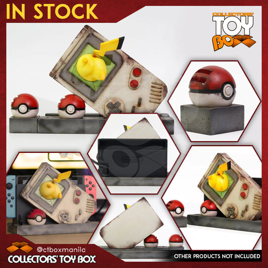 PNJ Grocery Store Gameboy and Pikachu Switch Dock Stand