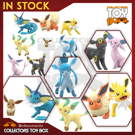 Pokemon Scale World Paldea Region - Eevee Evolution Set