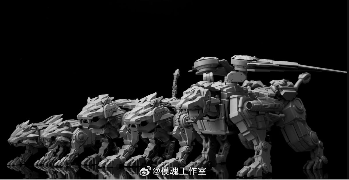 Reborn-01 BeastKing 3P Voltron Go Lion Force Diecast
