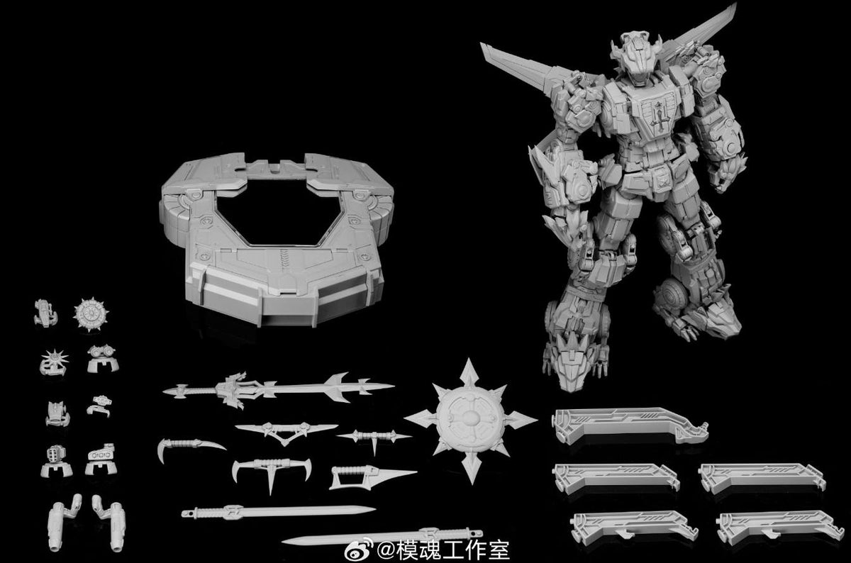 Reborn-01 BeastKing 3P Voltron Go Lion Force Diecast