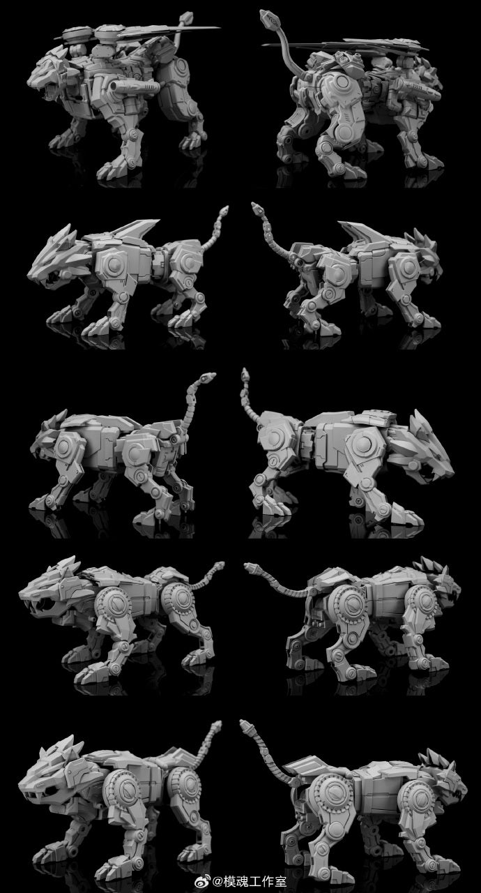 Reborn-01 BeastKing 3P Voltron Go Lion Force Diecast