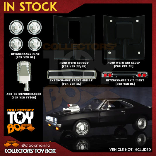 Ramen Toy Ramen Racer Interchange Pack - Graphite Black
