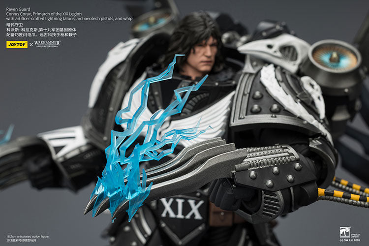 Joytoy 1/18 Warhammer the Horus Heresy Raven Guard - Corvus Corax, Primarch of the XIX Legion