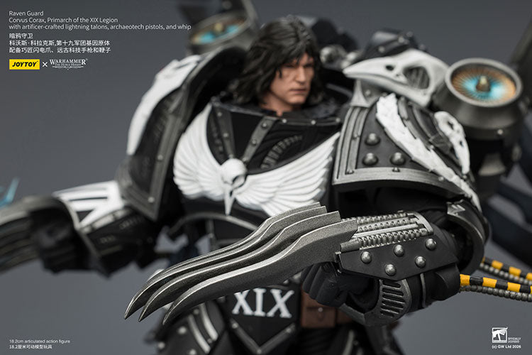 Joytoy 1/18 Warhammer the Horus Heresy Raven Guard - Corvus Corax, Primarch of the XIX Legion