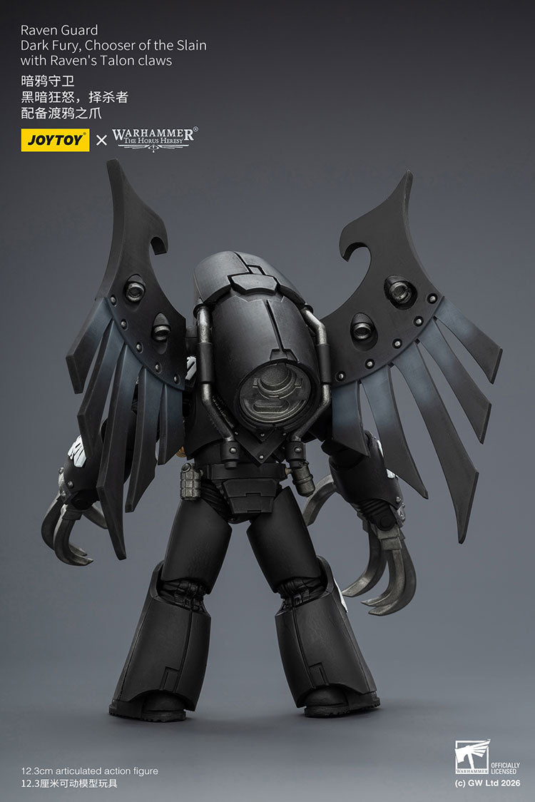 Joytoy 1/18 Warhammer the Horus Heresy Raven Guard - Dark Fury, Chooser of the Slain