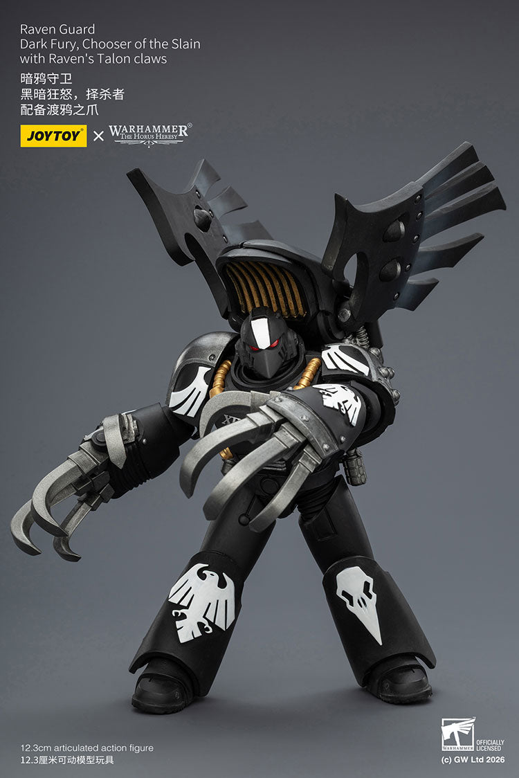 Joytoy 1/18 Warhammer the Horus Heresy Raven Guard - Dark Fury, Chooser of the Slain