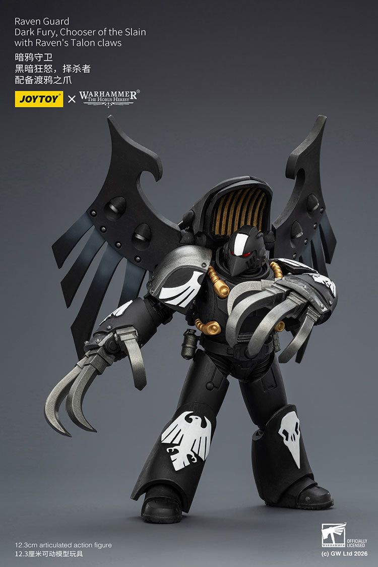 Joytoy 1/18 Warhammer the Horus Heresy Raven Guard - Dark Fury, Chooser of the Slain