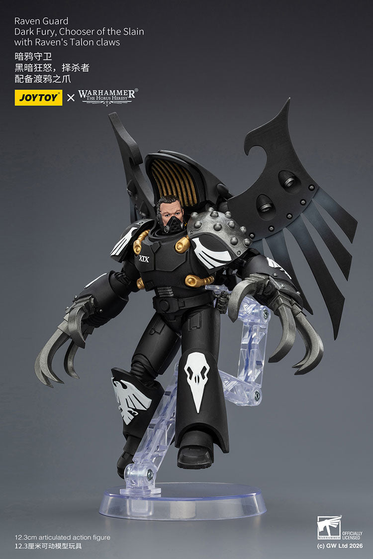 Joytoy 1/18 Warhammer the Horus Heresy Raven Guard - Dark Fury, Chooser of the Slain