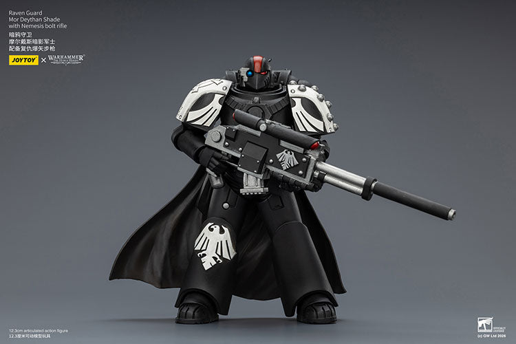 Joytoy 1/18 Warhammer The Horus Heresy Raven Guard - Mor Deythan Shade with Nemesis bolt rifle