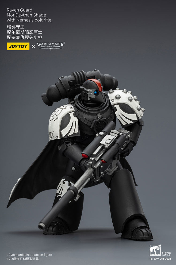 Joytoy 1/18 Warhammer The Horus Heresy Raven Guard - Mor Deythan Shade with Nemesis bolt rifle