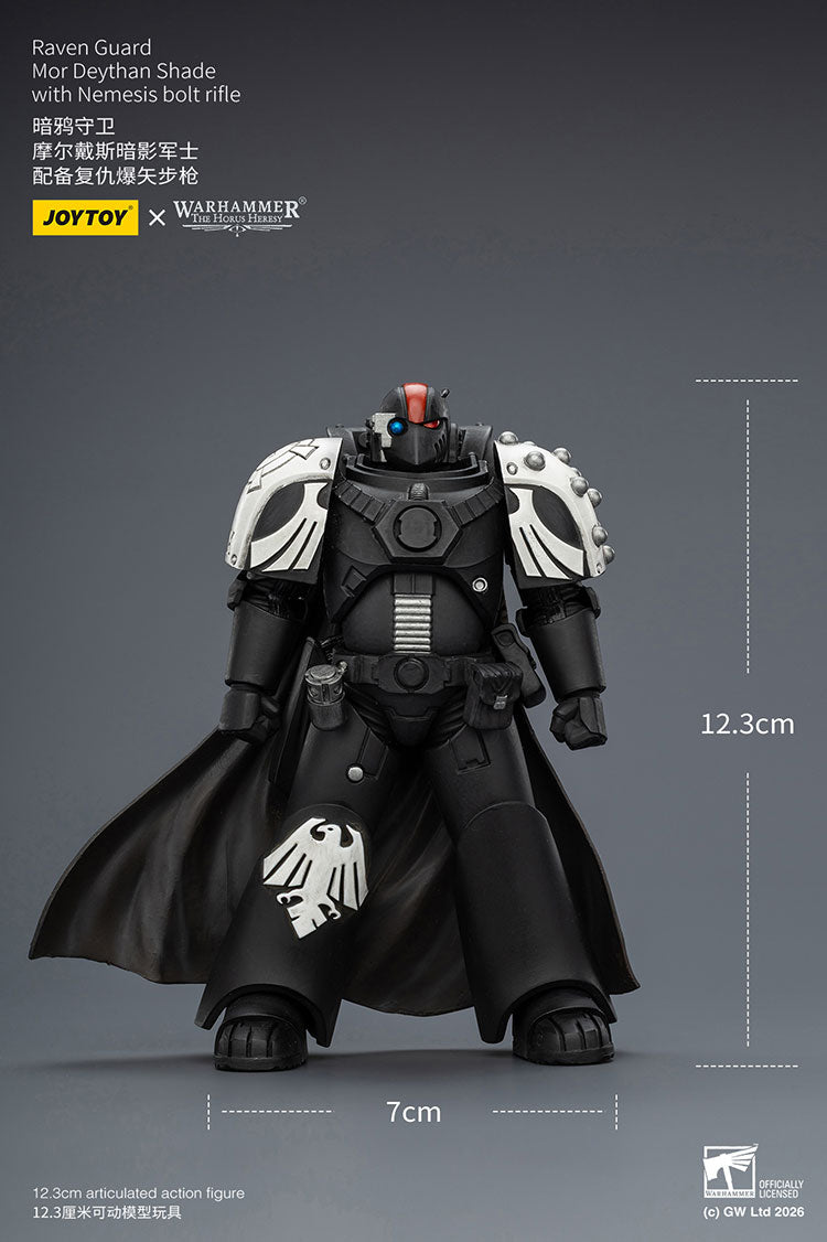 Joytoy 1/18 Warhammer The Horus Heresy Raven Guard - Mor Deythan Shade with Nemesis bolt rifle