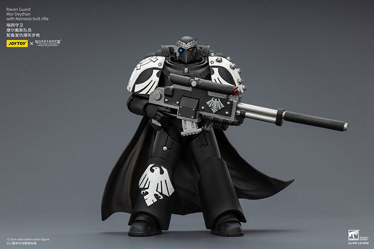 Joytoy 1/18 Warhammer The Horus Heresy Raven Guard - Mor Deythan with Nemesis bolt rifle