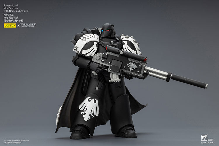 Joytoy 1/18 Warhammer The Horus Heresy Raven Guard - Mor Deythan with Nemesis bolt rifle
