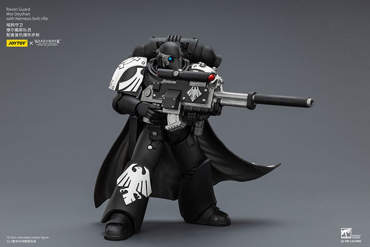 Joytoy 1/18 Warhammer The Horus Heresy Raven Guard - Mor Deythan with Nemesis bolt rifle