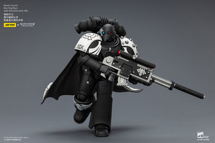 Joytoy 1/18 Warhammer The Horus Heresy Raven Guard - Mor Deythan with Nemesis bolt rifle