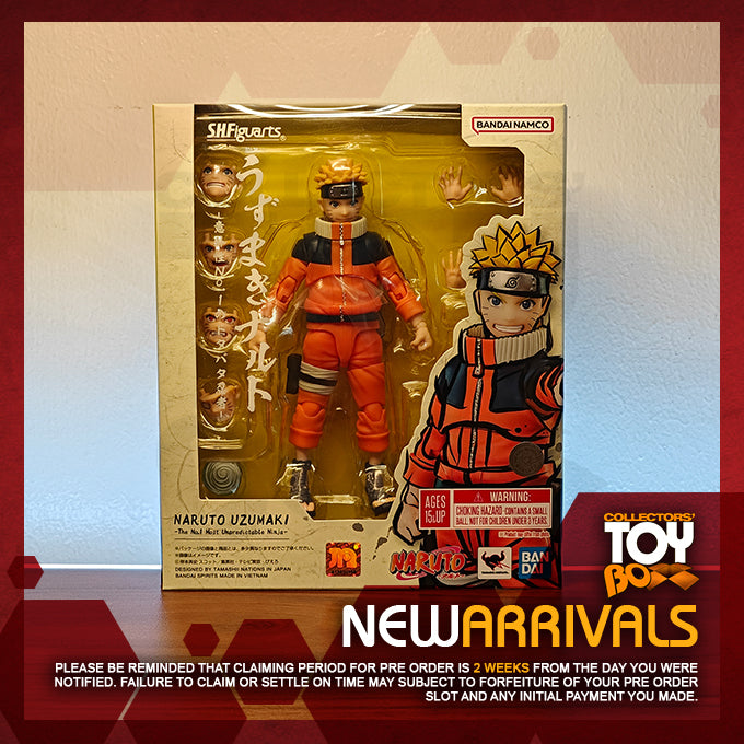 SH Figuarts Naruto Shippuden - Naruto Uzumaki (The No 1 Most Unpredictable Ninja)