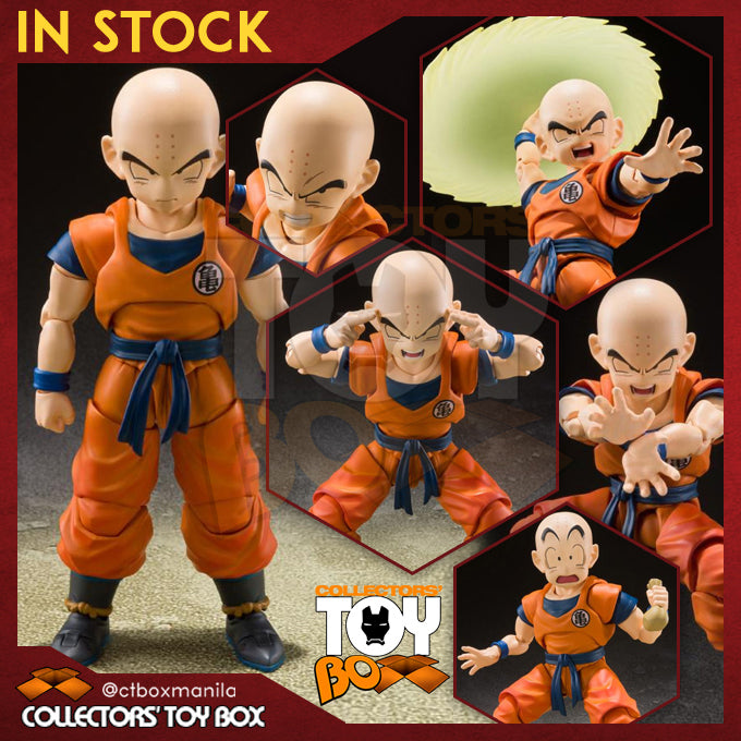 SH Figuarts Dragon Ball - Krillin (Earth's Strongest Man) (Klilyn)