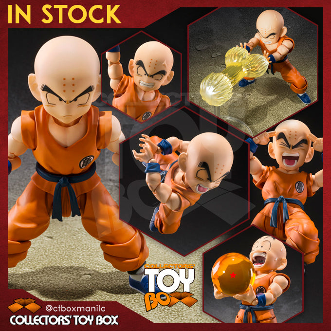 SH Figuarts Dragon Ball - Krillin Son Goku's Best Friend