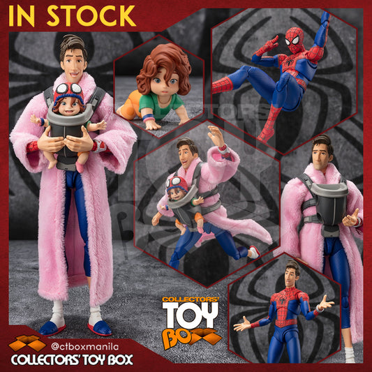 SH Figuarts Marvel Spider-Man Across the Spider-Verse - Peter B Parker & Mayday Parker