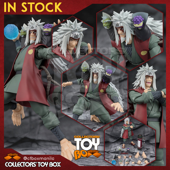 SH Figuarts Naruto Shippuden - Jiraiya (Hidden Leaf Heroic Master Sage)