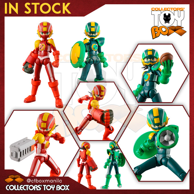 SMP Megaman Battle Network Heat Guts and Wood Shield Set [Model Kit]